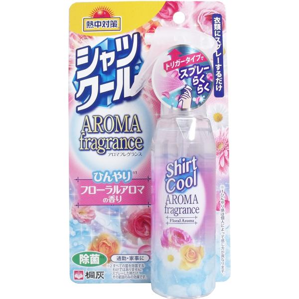 熱中対策 シャツクール フローラルアロマの香り 100ml 冷却スプレー 制汗 汗取り 除菌消臭 冷感 おしゃれ 暑さ対策 生活館まる 通販 Yahoo ショッピング
