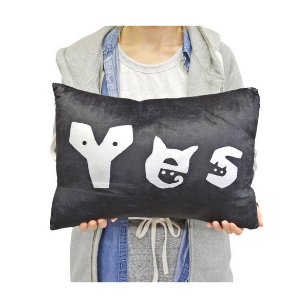 枕 まくら Yesno クッション 新婚 プリント ピロー イエス ノー ジョーク 枕 猫 キャット 家族計画 Lm jn ライフマックス Yahoo 店 通販 Yahoo ショッピング
