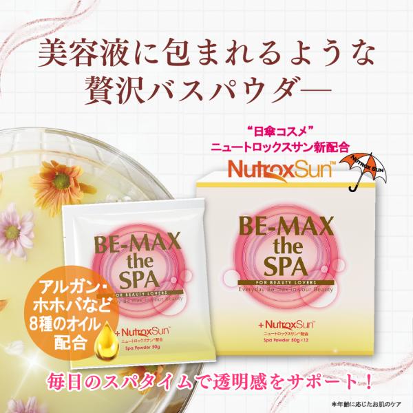 入浴剤 ニュートロックスサン配合 BE-MAX the SPA 2箱セット+1包