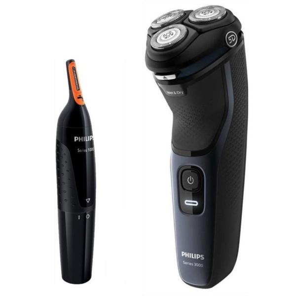 フィリップス シェーバー S3000シリーズ ＋鼻毛/耳毛カッター PHILIPS