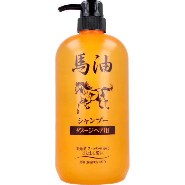 ジュンラブ 馬油シャンプー ダメージヘア用 1000mL 馬油が保護・補修