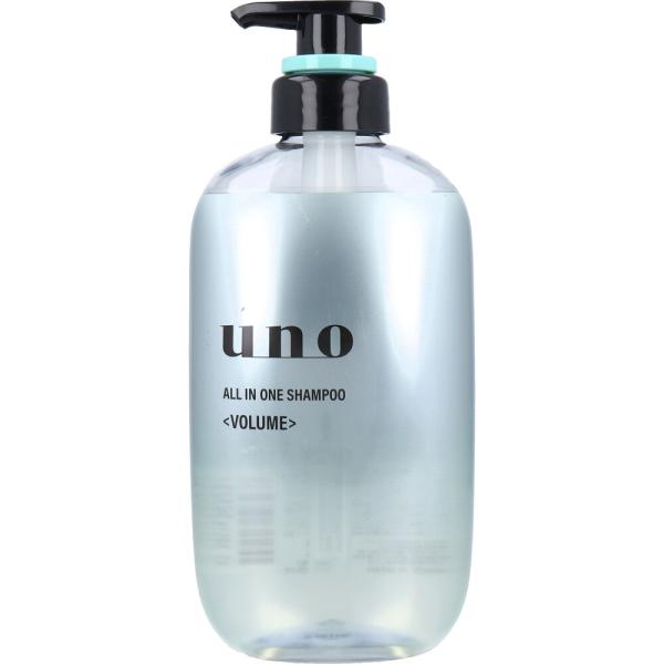 UNO(ウーノ) オールインワンシャンプー ボリューム 480mL 4in1で時短ケア 前髪ふんわり