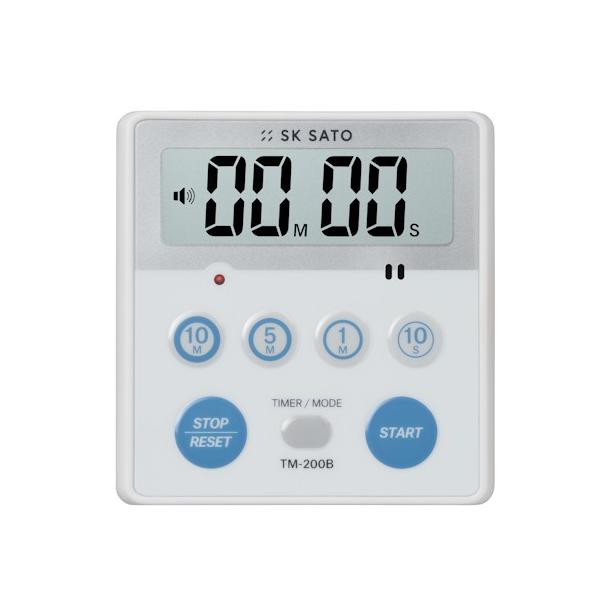 SATO 佐藤計量器 デカタイマーPRO TM-200B （ブルー） 1630-10
