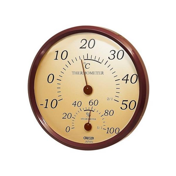 クレセル 温湿度計 TR-150BR （-10〜50℃）