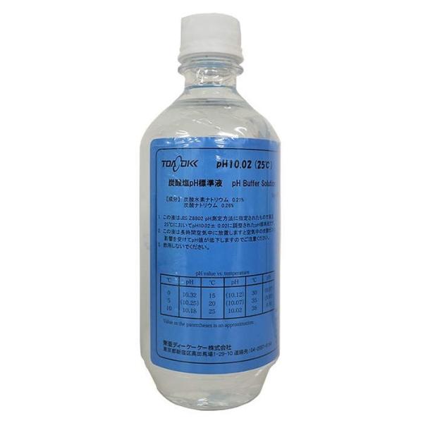 東亜ディーケーケー 炭酸塩pH標準液 pH10.02 （500mL） 143F195