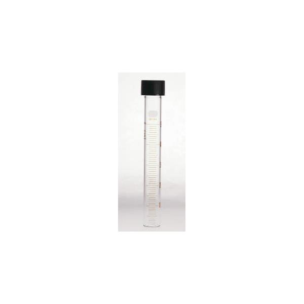 三商 ねじ口比色管 シルバーステン目盛 50ml