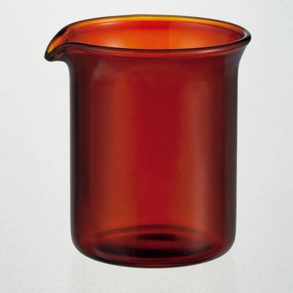 三商 ビーカー 茶色 （目盛無し） 100ml