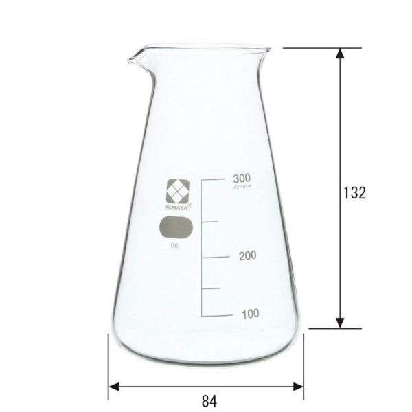 柴田科学 コニカルビーカー 300ml