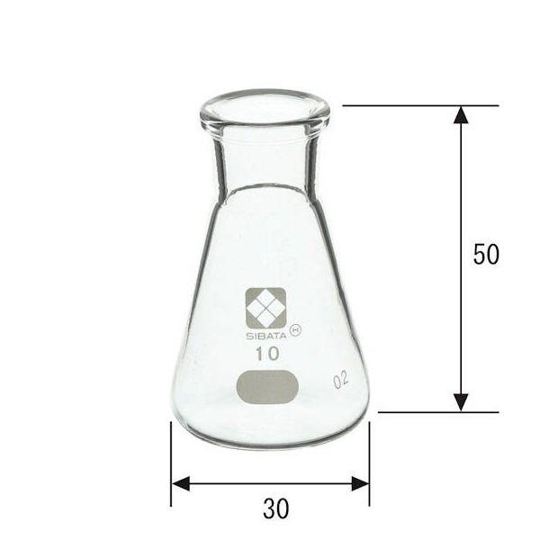 柴田科学 三角フラスコ 10ml