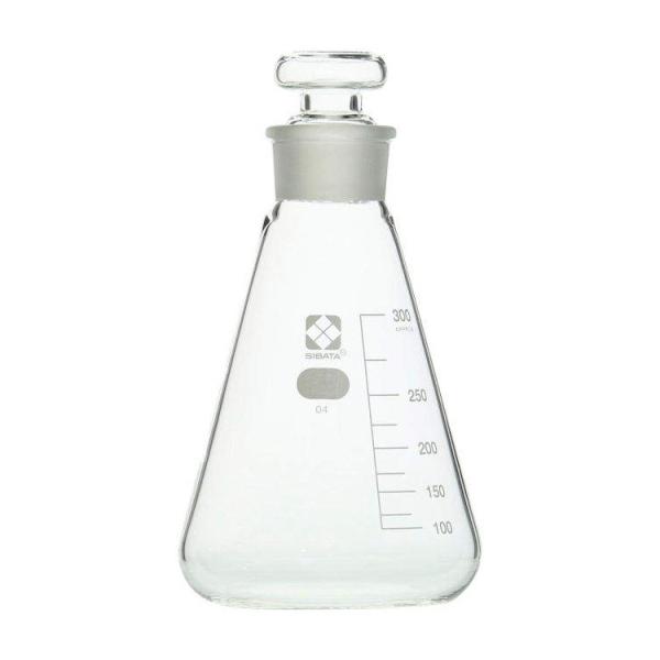 柴田科学 共栓三角フラスコ 300ml : 生活計量(ライフスケール) - 通販 