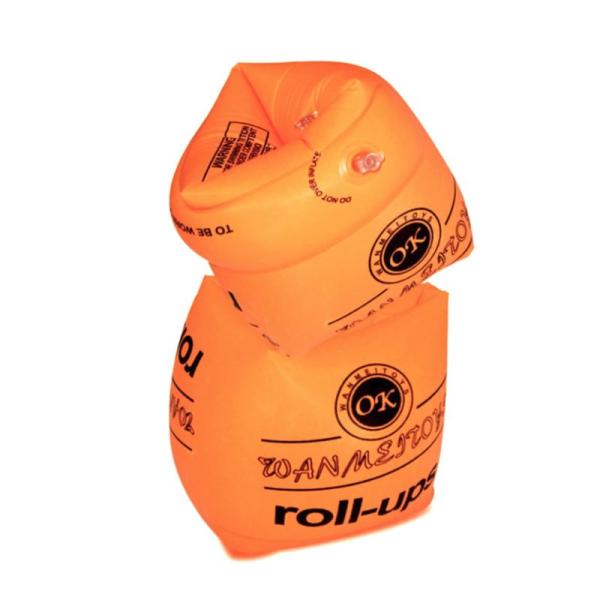 【商品名】　wumio アームリング 腕浮き輪 1組(2個)セット オレンジ 子供 成人 兼用 アームフロート 浮き輪 プール 海 レジャー 水泳 補助 【商品説明】　・1組(2個)セット・JAN：4589635177005・サイズ：縦23...