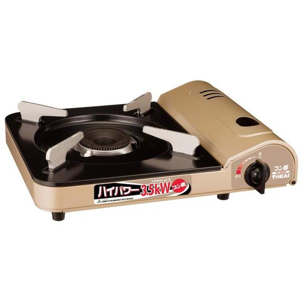 【商品名】　卓上コンロ コン郎 TC-30MH 【商品説明】　・安全装置：圧力感知安全装置、ボンべ誤着防止機能付・安定火力ヒートパネル付　＊ページ下部「商品の説明」参照・最大出力：3.5kW(3,000kcal/h)・本体カラー：ベージュメ...
