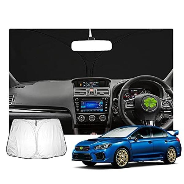 RUIYAスバルWRX S4 /WRX STI 車用サンシェード スバルWRX サンシェード日差しカット フロントガラスサンシェード 日よけ