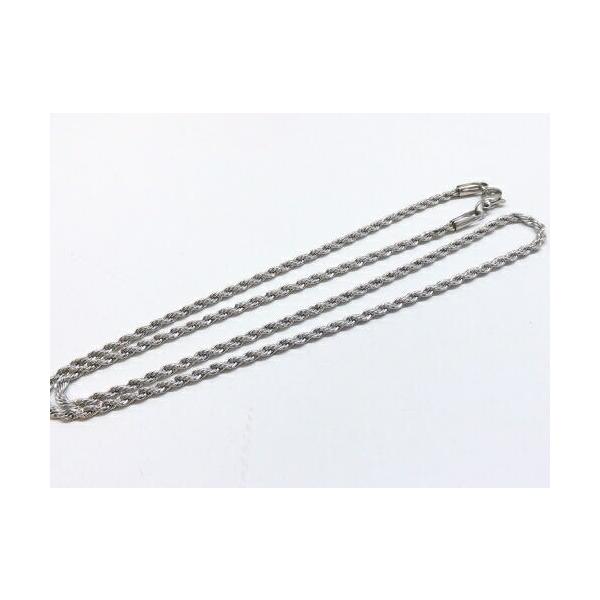 ステンレスネックレスチェーン　50cm　ST-003
