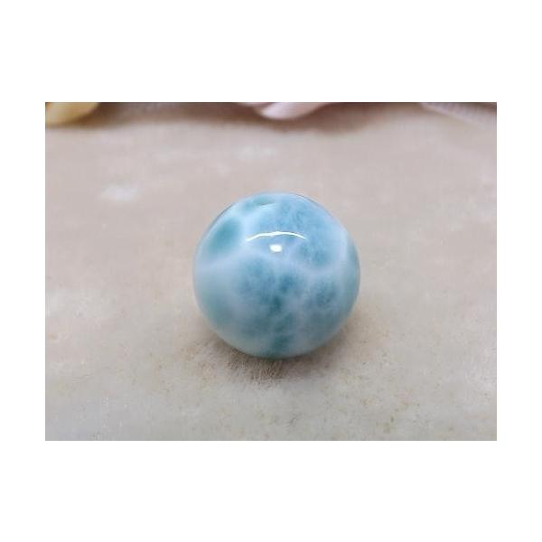 高品質天然石 ラリマー 粒売り 16.1mm 1粒 tb-0246 : 天然石卸問屋