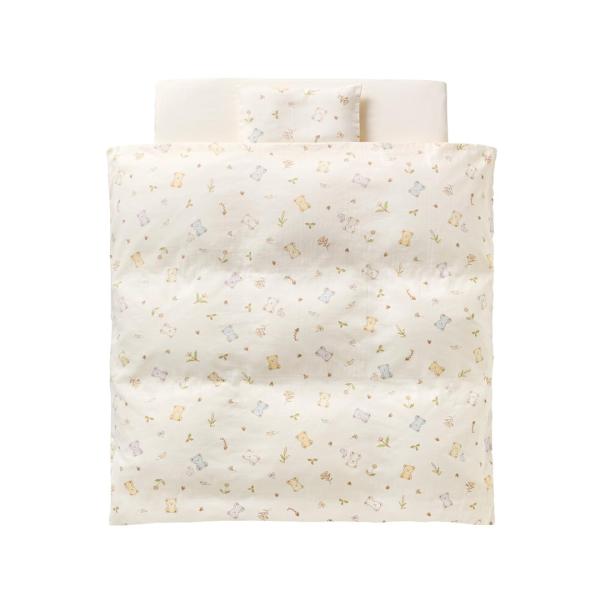 ・ベビーベッド トモネル専用のコンパクトサイズ。ミニサイズよりさらに小さいコンパクトサイズなので、トモネルにセットするだけでなく、スペースの取れない場所でのベビー布団としても使用できます。・軽くて保温性吸放湿性に優れている羽毛掛け布団。ホワ...