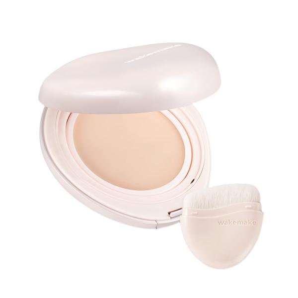 wakemake ウォーターグロウコーティングバーム03 ナチュラルベージュ SPF30/PA++ ブラシセット