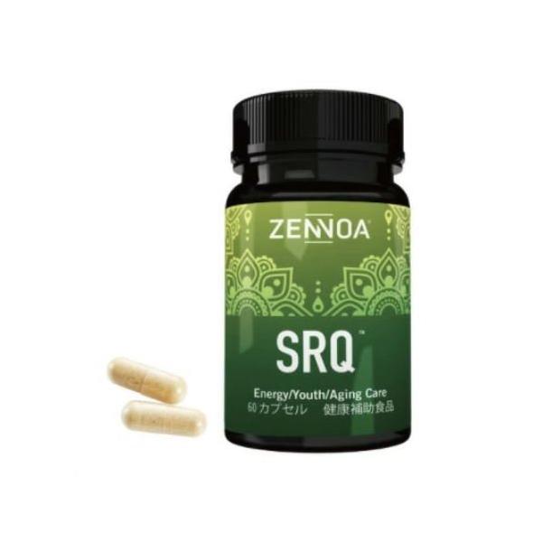 ゼンノア SRQ 60カプセル アミノ酸含有食品 コエンザイムq10 賞味期限