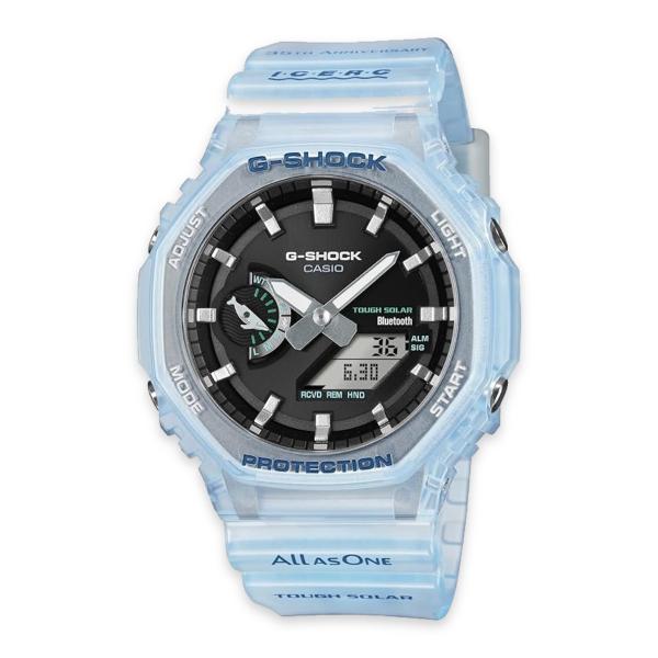 CASIO カシオ G-SHOCK 「Love The Sea And The Earth」 ICERC Japanコラボレーションモデル GA-B2100KB-2AJR メンズ スケルトンブルー