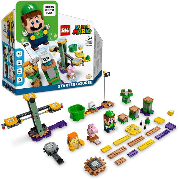 他サイト： レゴ LEGO レゴブロック マリオ ルイージ ぼうけん はじまり スターターセットの商品画像