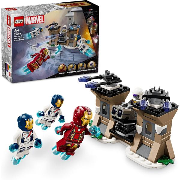 レゴ LEGO レゴブロック マーベル アイアンマン アイアンレギオン ヒドラソルジャー 戦い 76288