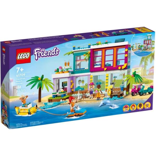 レゴ LEGO レゴブロック フレンズ バケーション ビーチ ハウス 海 おうち 41709