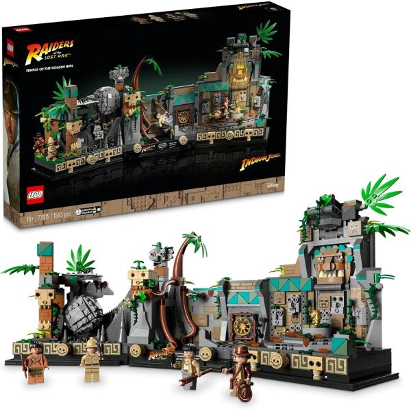 レゴ LEGO レゴブロック インディジョーンズ 黄金像 遺跡 77015