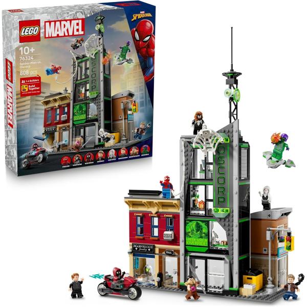 レゴ LEGO レゴブロック スパイダーマン オズコープ グリーンゴブリン 76324