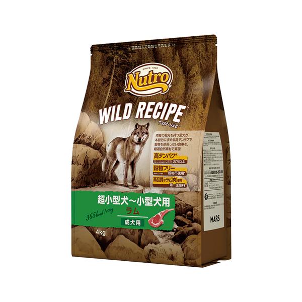 ニュートロ　ワイルドレシピ　ビーフ　4kg　新品未開封　Nutro① ニュートロ ニュートロ ワイルドレシピ 超小型犬〜小型犬用 成犬用