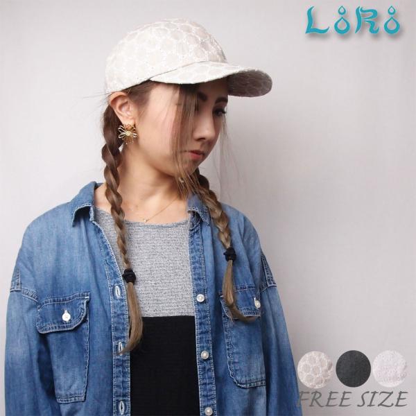 帽子 キャップ メンズ レディース LoRo ローロ フィットキャップ リネン フリーサイズ