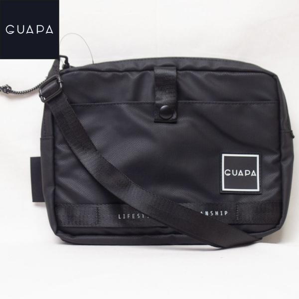 バッグ ショルダーバッグ メンズ レディース GUAPA グアパ カーボンコーティング ショルダーバッグ 51010