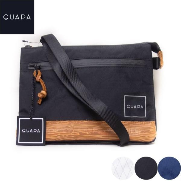 バッグ ショルダーバッグ メンズ レディース GUAPA グアパ X-pac サコッシュ ショルダーバッグ 51001
