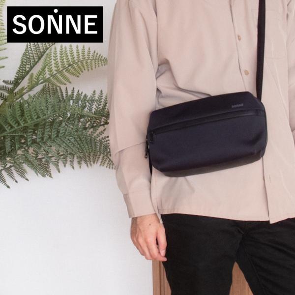 バッグ ショルダーバッグ メンズ レディース SONNE ゾンネ バッグ 撥水ナイロン ショルダーバッグ TRIM sosl004