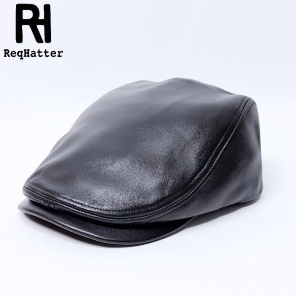 帽子 ハンチング メンズ レディース ReqHatter レックハッター ラムレザー ハンチング RH402