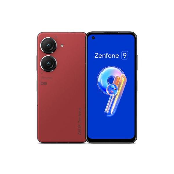 ZenFone Zenfone 9 ZF9-RD8S128 SIMフリー [サンセットレッド] : らい