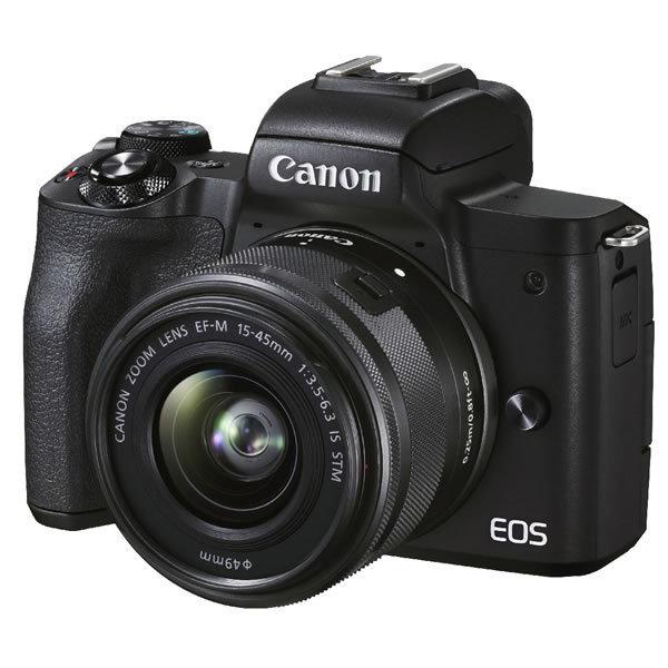 EOS Kiss キヤノン M2 ダブルズームキット [ブラック] ミラーレス一眼