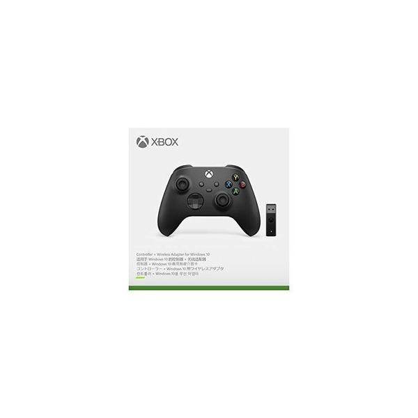 Xbox ワイヤレスコントローラー + ワイヤレス アダプタ : らいぶshop