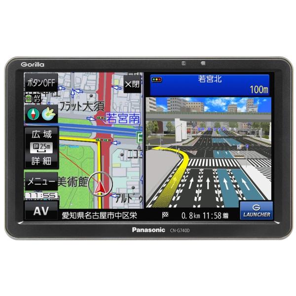 Panasonic（パナソニック） GORILLA CN-G740D SSDポータブルカー