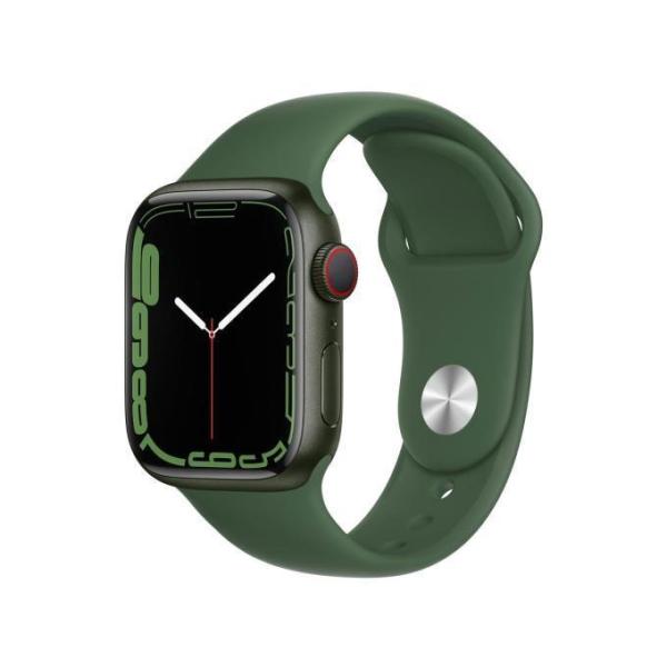 Apple Watch Series 7 GPS+Cellularモデル 41mm MKHT3J/A [クローバー 