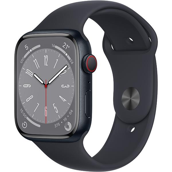 Apple Watch - Apple Watch8 41mm ミッドナイトアルミ MNHV3J/A Apple Watch Series 8 GPS+Cellularモデル 41mm MNHV3J/A