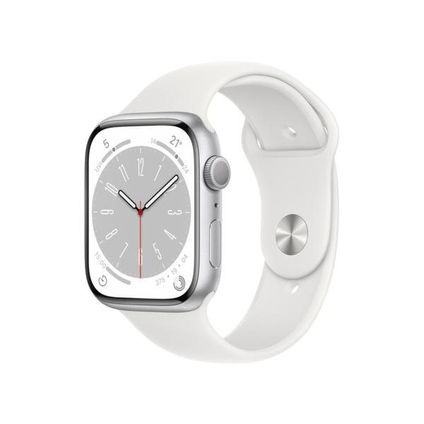 Apple Watch Series 8 GPSモデル 45mm MP6N3J/A [シルバー/ホワ...