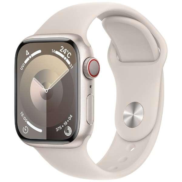 Apple Watch Series 9 GPS+Cellularモデル 41mm MRHN3J/A [スター 