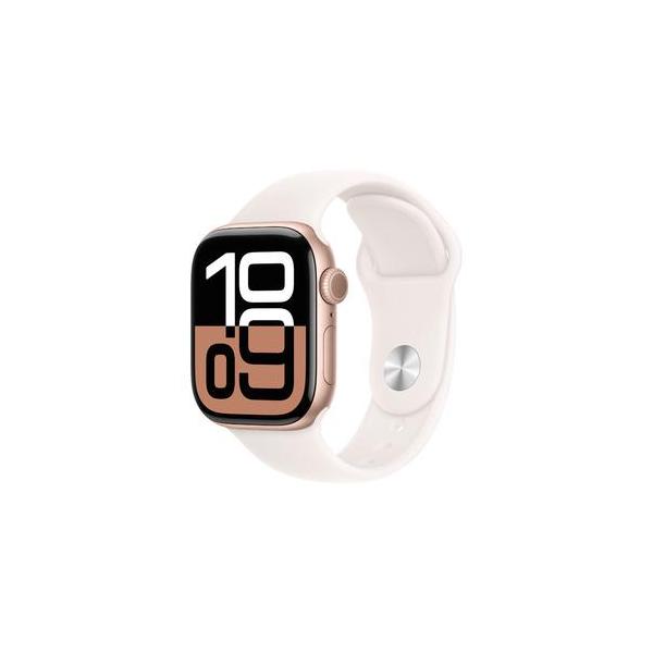 Apple Watch Series 10 GPSモデル 42mm MWWH3J/A [ローズゴールド 