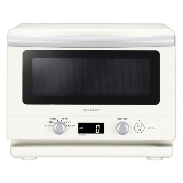 ジャンク品です。 SHARP HEALSIO ホワイト 電子レンジ ヘルシオ SHARP 単機能レンジ RE-TD184-W [ホワイト系] : らいぶshop