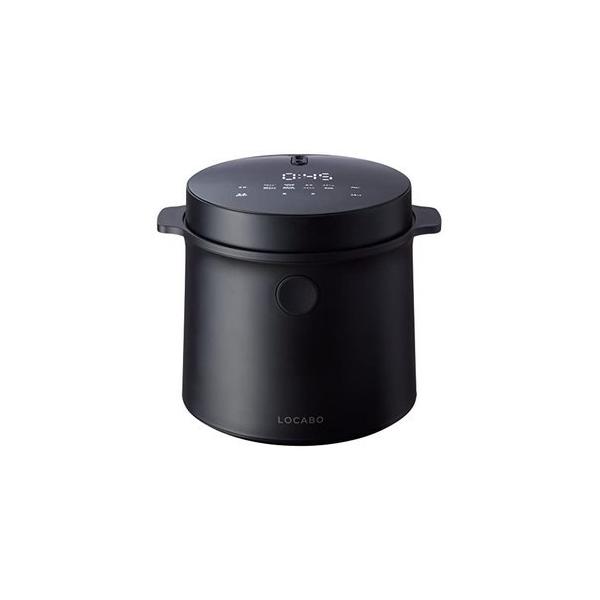 LOCABO 糖質カット炊飯器 ブラック JM-C20E-B : らいぶshop