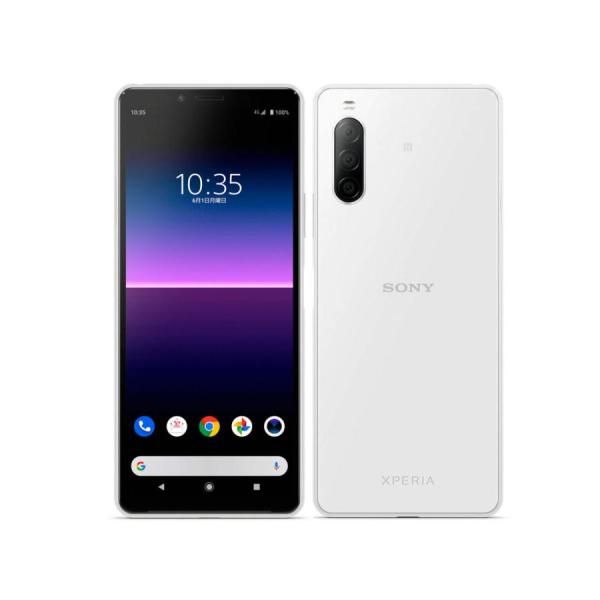 Xperia 10 II XQ-AU42 SIMフリー [ホワイト] : らいぶshop - 通販