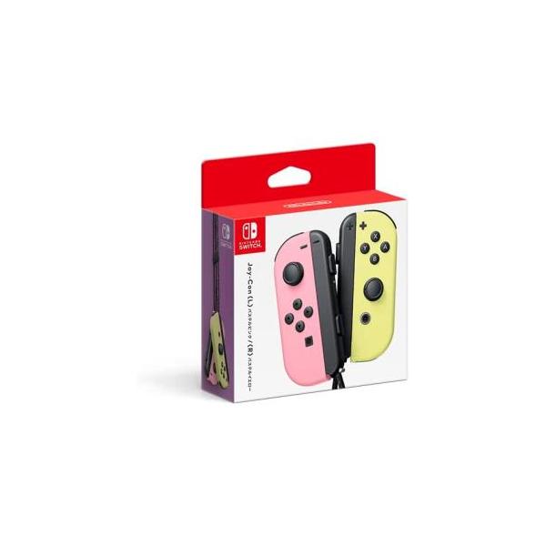 Nintendo Switch Joy-Con パステルピンク/(R) パステルイエロー : らい