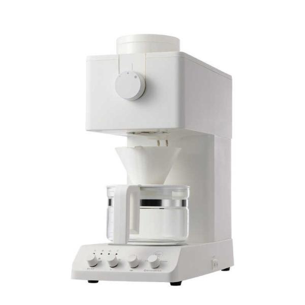 ツインバード（TWINBIRD） 全自動コーヒーメーカー CM-D457W [ホワイト