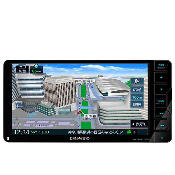 彩速ナビ KENWOOD ケンウッド MDV-S708W カーナビ : らいぶshop - 通販