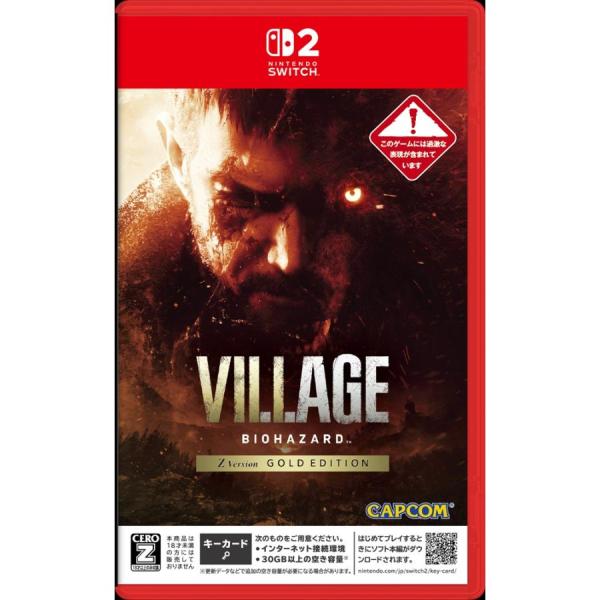 バイオハザード　ヴィレッジ　zバージョン Nintendo Switch バイオハザード ヴィレッジ Z Version ゴールド